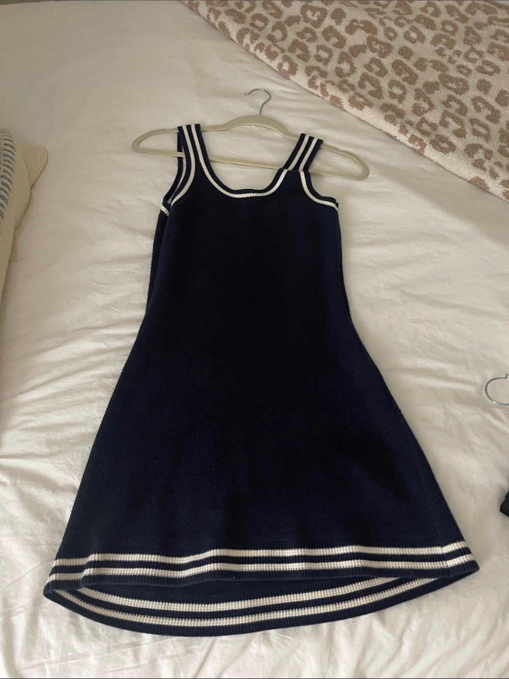 Alo navy knit dress
